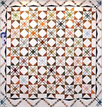 2nd place- January Quilt by Nora Al Qahtani
